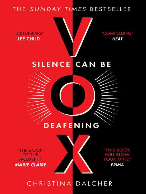 Title details for VOX by Christina Dalcher - Available